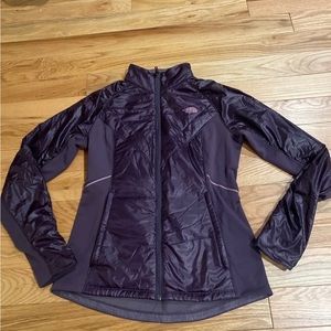 The North Face Purple flight series jacket